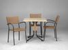 Picture of Set of 2 Artica Dining Sets, Includes 8 Artica Dining Chairs and 2 Polo 31 Inch Square Dining Tables