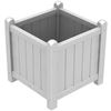 Polywood Traditional 16 Inch Square Garden Planter