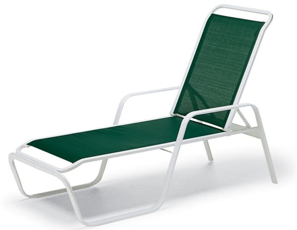Picture of Set of 2 Telescope Vanese Chaise Lounges Fabric sling with Aluminum Frame, 28 lbs.