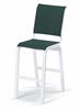 Picture of Pack of 2 Telescope Fortis Armless Bar Height Chair Fabric Sling with Aluminum Frame