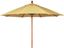 Fiberbuilt Bridgewater Style Market Umbrella 8 Foot Octagon with One Piece Simulated Wood Pole