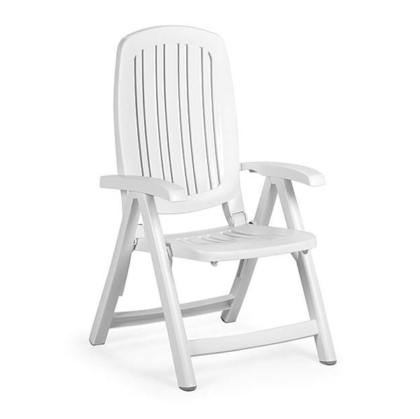 Picture of Salina 5 Postion Plastic Resin Folding Chair, 13 lbs.
