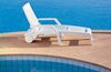 Picture of Nettuno Plastic Resin Folding Chaise Lounge, 31 lbs.