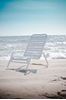 Sand Chair with Vinyl Straps and Stackable Aluminum Frame