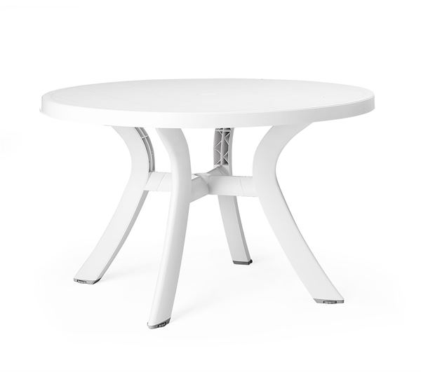 Dining Table 47 Inch Round Plastic, White Round Dining Table 40 Inch