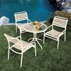 Tropitone Kahana Strap Dining Chair for Pool Deck and Patios