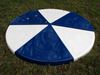 Umbrella 6 foot Round Pinwheel Fiberglass Top