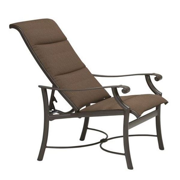 Tropitone Montreux Padded Sling Recliner Chair