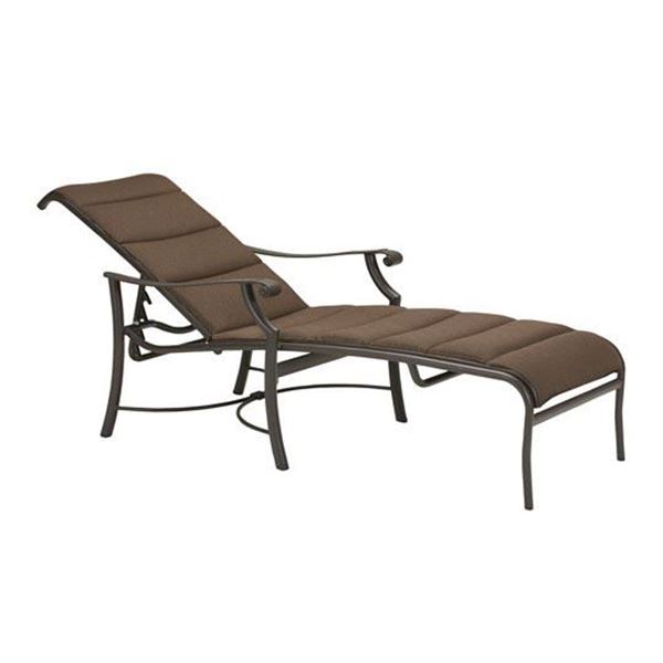 Tropitone Montreux Padded Sling Chaise Lounge
