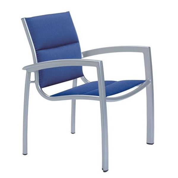 Tropitone South Beach Padded Sling Dining Chair