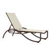 Tropitone La Scala Relaxed Sling Chaise Lounge with Aluminum Frame