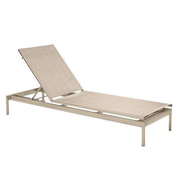 Tropitone Cabana Club Relaxed Sling Armless Chaise Lounge