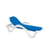 Catalina Plastic Resin Sling Stackable Chaise Lounge