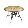 Louisiana 48” Round Table with Metal Legs