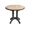 Siena 38 Inch Round Resin Table