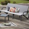 Sunset Sling Sofa, with Aluminum Frame by Grosfillex