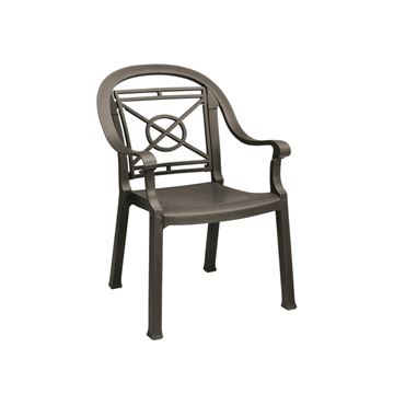 Victoria Classic Plastic Resin Stacking Armchair
