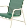 Neptune Dining Chair Fabric Sling with Stackable Aluminum Frame