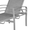 Skyway Chaise Lounge with Arms Fabric Sling with Aluminum Frame