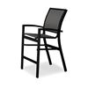 Kendall Sling Stacking Balcony Height Stacking Café Chair