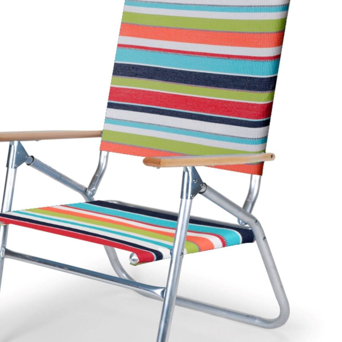 Beach Chair Folding Telescope Light N Easy High Boy - Pool Furniture Supply