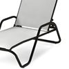 Telescope Gardenella Chaise Lounge Fabric Sling with Aluminum Frame
