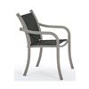Tropitone La Scala Relaxed Sling Dining Chair with Aluminum Frame