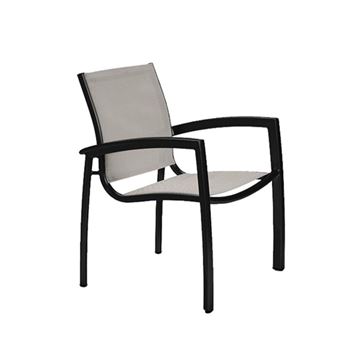 Tropitone South Beach Relaxed Sling Dining Chair