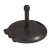 84 LB. Freestanding Concrete Portable Umbrella Base with Resin Cover and Heavy-Duty Wheels - Support Umbrellas up to 9 FT.