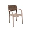 Java Stacking Outdoor Dining Arm Chair