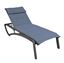 Sunset Comfort Sling Chaise Lounge with Plastic Resin Frame