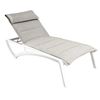 Sunset Comfort Sling Chaise Lounge with Plastic Resin Frame
