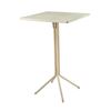Ramatuelle 28" Duo Bar Height Table with Stainless Steel Legs