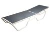 Delray Commercial Sling Full-Base Chaise Lounge Powder-Coated Aluminum Stackable