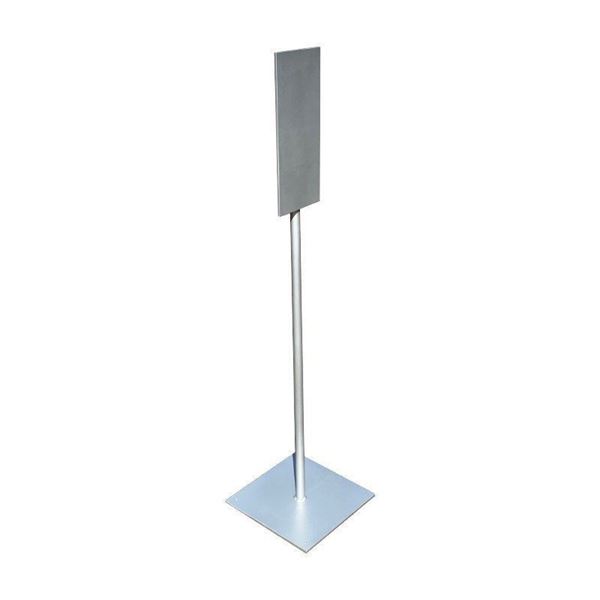 Hand Sanitizer Dispenser Stand with Powder Coated Aluminum Frame - Stand Only