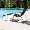 Ledge Lounger Playnk Lounge Chair With Bamboo Armrests and Powder-Coated Frame - 24 lbs.