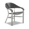Jetset MGP Dining Chair with Powder-Coated Aluminum Frame - 17 lbs.