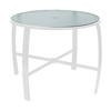 42" Round Pinnacle Gathering Table with Extruded Aluminum Frame- 34" or 40" Heights