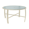 Pinnacle Dining Table with Extruded Aluminum Frame - 42" or 48" Round