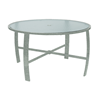 Pinnacle Dining Table with Extruded Aluminum Frame - 42" or 48" Round