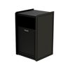 32-Gallon Plastic EarthCraft Side-Load Waste Container - 91 lbs.