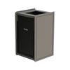 42-Gallon Plastic EarthCraft Top-Load Waste Container - 92 lbs.