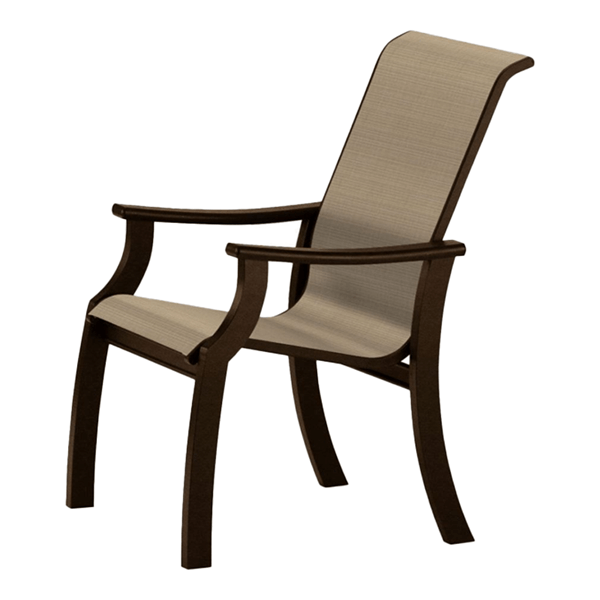 Telescope St. Catherine Sling Arm Chair with Marine Grade Polymer Frame
