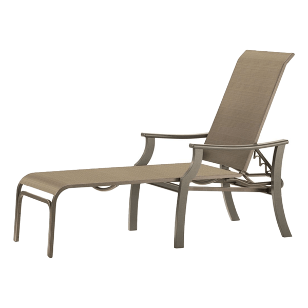 St. Catherine Sling Chaise Lounge with Marine Grade Polymer Frame