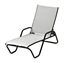 Telescope Gardenella Chaise Lounge Fabric Sling with Aluminum Frame
