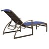 Tropitone MainSail Padded Sling Chaise Lounge with Stackable Commercial Aluminum Frame - 28 lbs.