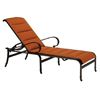 Tropitone Torino Padded Sling Chaise Lounge with Powder-Coated Aluminum Frame - 30.5 lbs.