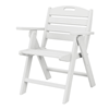 Polywood Nautical Lowback Folding Chair	