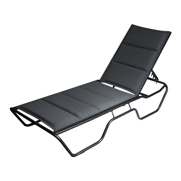 Dania Commercial Padded Sling Chaise Lounge
