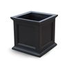 Fairfield 28" Square Commercial Planter with Impact-Resistant Frame - 45 lbs.